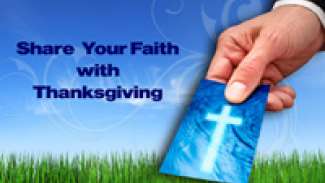 Share Your Faith with Thanksgiving