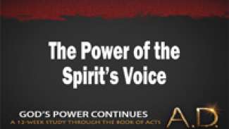 The Power of the Spirit's Voice (Act 8:26-40)