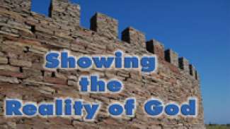 Showing the Reality of God